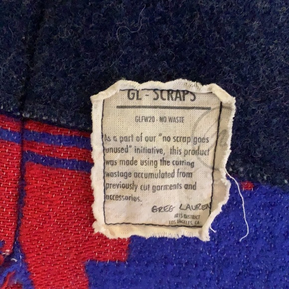 Greg Lauren, Vintage Blanket Scrapwork Kimono GL1 - Picture 5 of 11